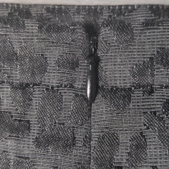 Ann Taylor Loft Petites Grey Leopard Print Skirt 6P - Picture 8 of 11